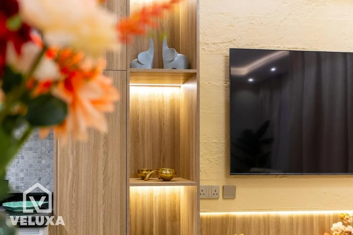 Apartament Veluxa-Luxe 2Bed 2 Min Walk To Dubai Mall Zjednoczone Emiraty Arabskie